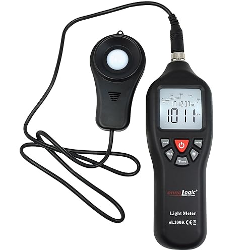 Digital Lux Meter Digital Light Meter - Handheld Lux Meter With Large LCD Display, 0.1 To 200,000 LUX Range For Indoor & Outdoor Use Digital Light Sensor - View #13