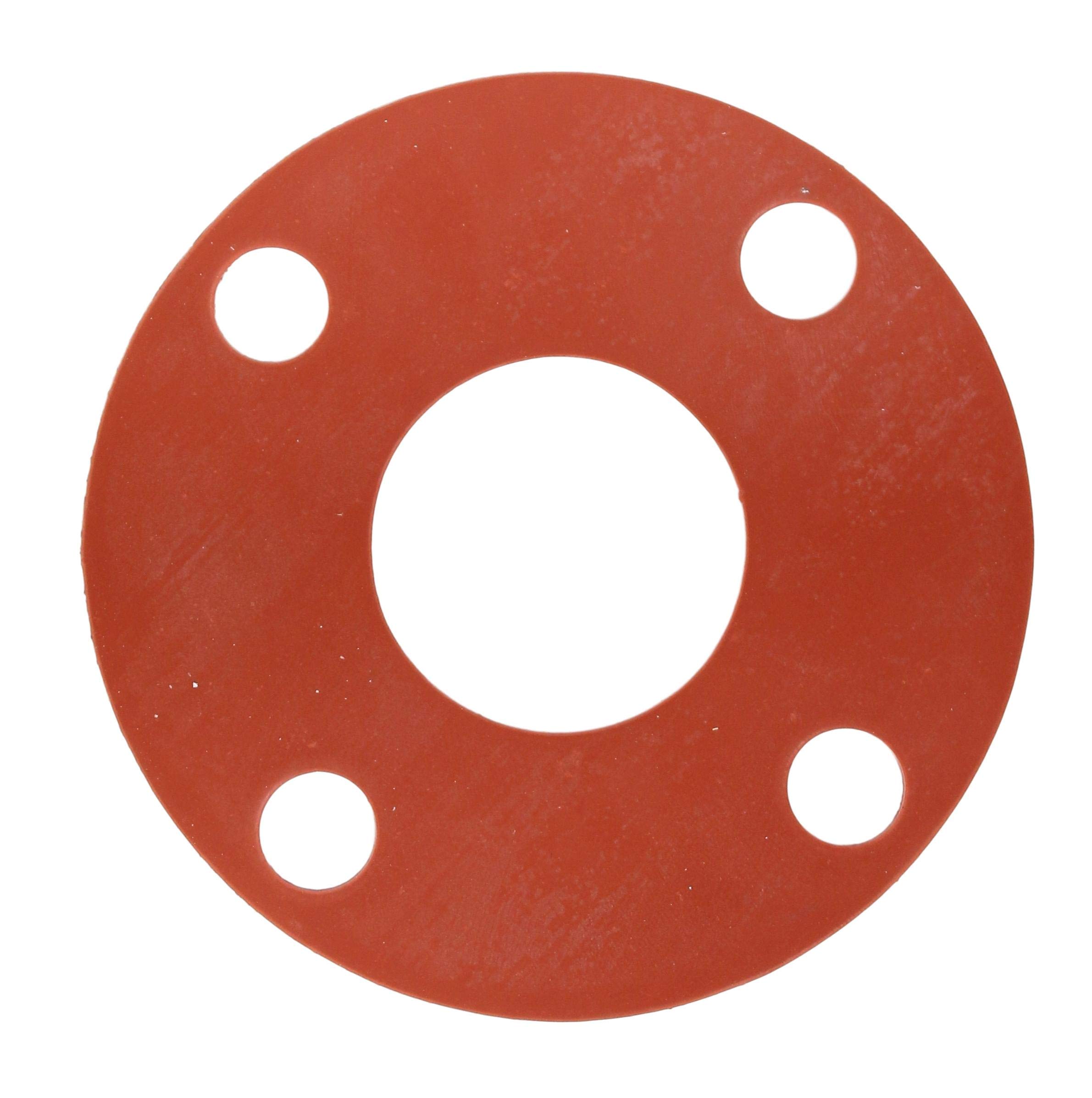 U-Turn - 2 inch Red Rubber Flange Gasket 1/8