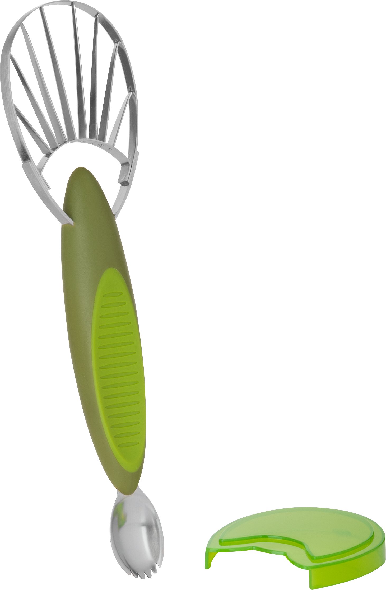 Trudeau 5050579 2-in-1 Avocado Slicer - Polypropylene/Stainless Steel - Green