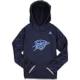 adidas Oklahom City Thunder NBA Big Boys Immortal Performance Hoodie, Dark Blue