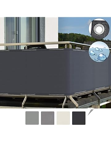Balcony Privacy Protective Screens Garden Outdoors Amazon Co Uk
