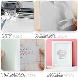 IModeur Glossy White Permanent Vinyl Roll 30.5cm for DIY Projects view 3