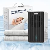 SAITRIO Bed Cooling System Air1 (Twin)- Cooling Mattress Pad | For hot sleepers &amp; night sweats: hydro-powered, ultra-thin, quiet and fits under any fitted sheet.