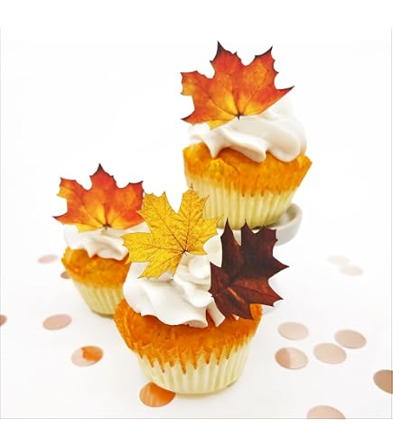 24 Stück Weihnachten Cupcake Topper - Glitzer, Schlitten, Weihnachtsmänner, Für Party Deko