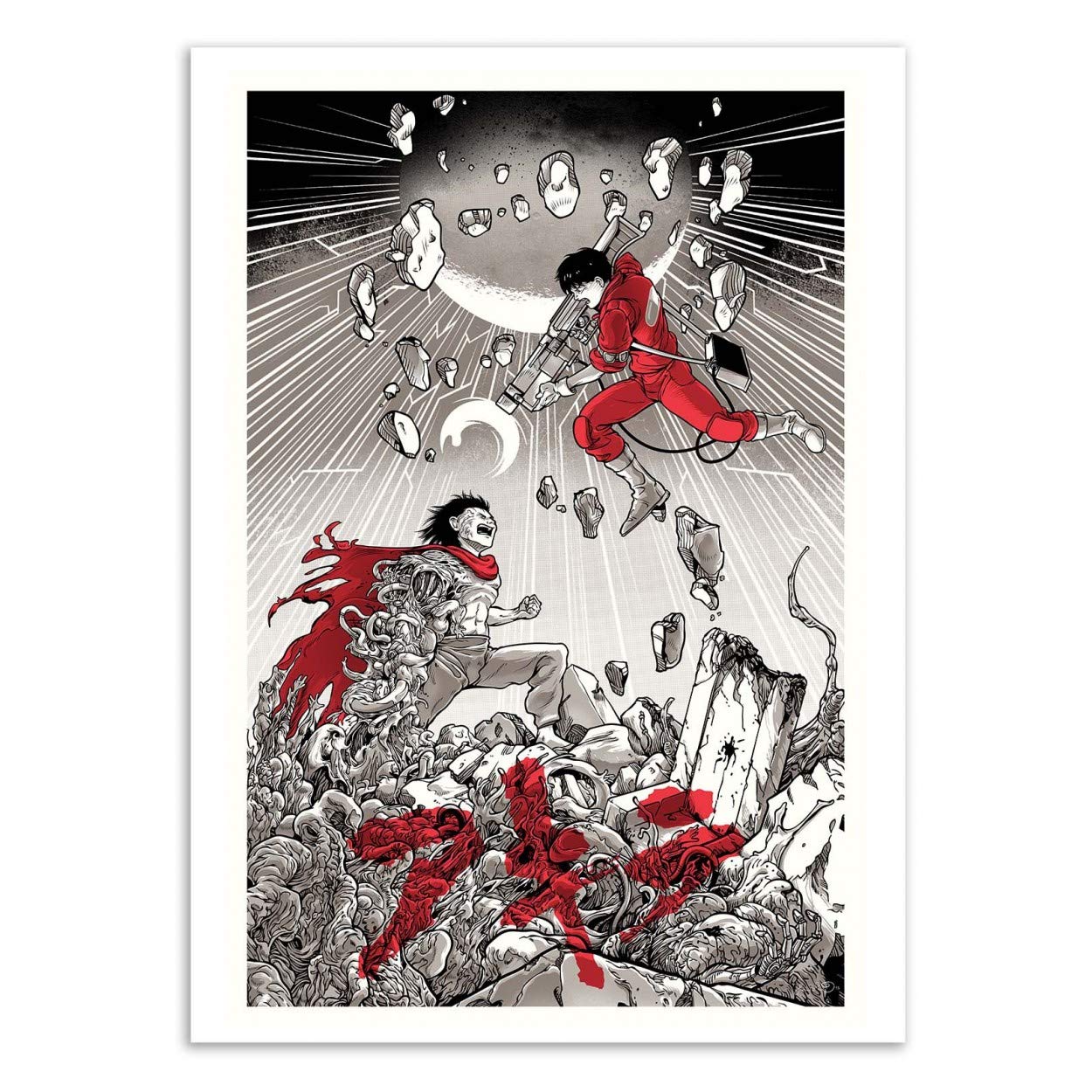 Wall Editions Art-Poster - Akira - Joshua Budich