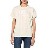 DKNY Womens Logo Long Sleeve T-Shirt