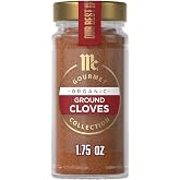 McCormick Gourmet Collection Cloves, Ground, Organic, Non GMO, Kosher, Our Best Herbs & Spices, Sweet Flavor & Intense Aroma,