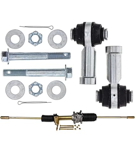 Set Of 2 Front Steering Tie Rod End Assembly - Left & Right Side Replacement For MC BES800685A