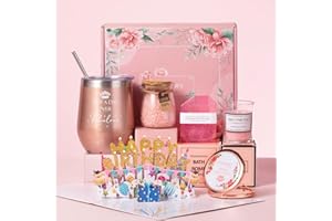 AEENR Birthday Gifts for Women, Best Friend Birthday Gifts Unique, Valentines Day Gifts for Her Wife Mom Sister Friendship, 40th 50th Happy Birthday Spa Gifts for Women Who Have Everything, Thank You Gifts