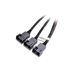 Cable Matters 2-Pack 3 Way 4 Pin PWM Fan Splitter