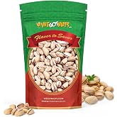 Turkish Antep Pistachios 5 Pounds (80oz) - Premium Quality Kosher Roasted Pistachios By We Got Nuts - Natural &amp; Healthy Rich Flavor Snack - Whole, &amp; Salted &ndash; Air-Tight Resealable Bag Package