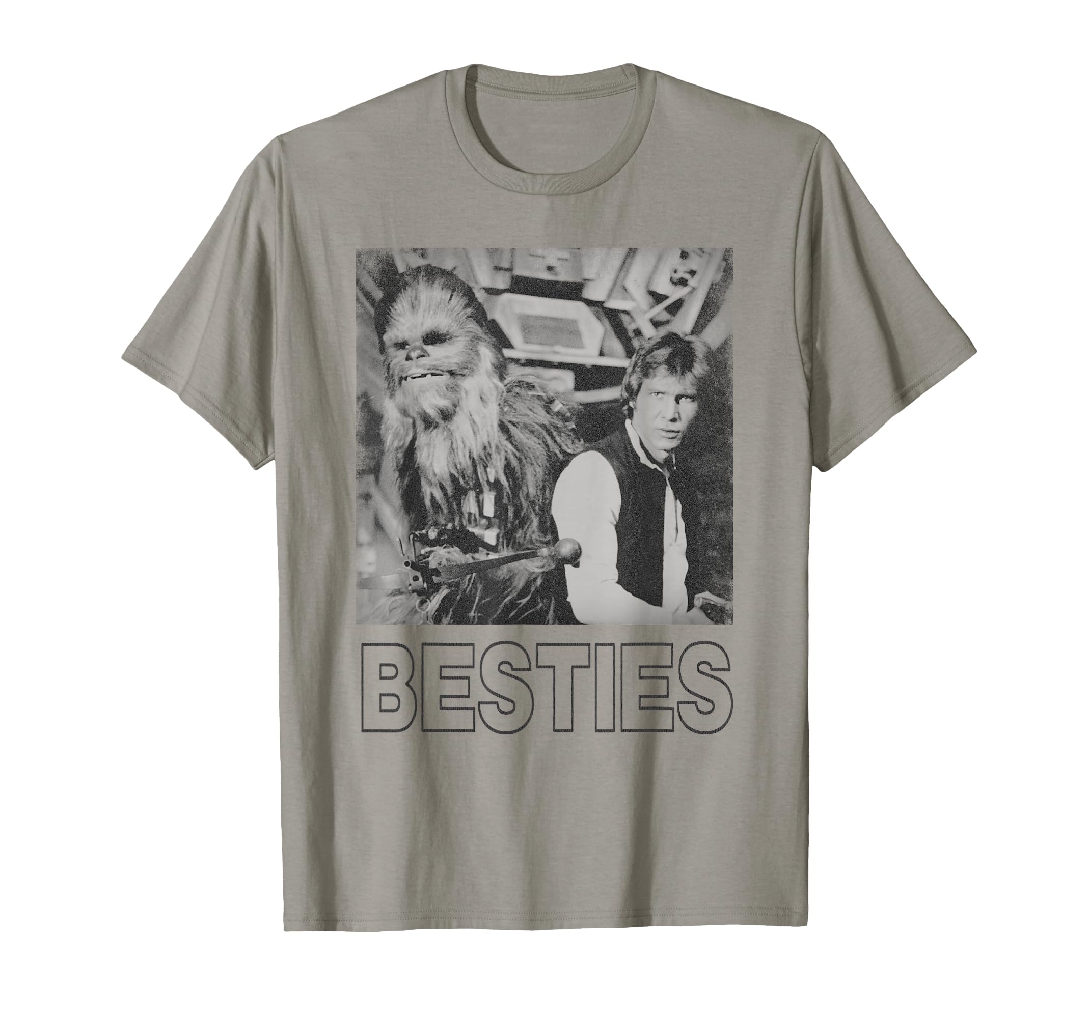Star Wars Han Solo Chewbacca Besties C1 T-Shirt