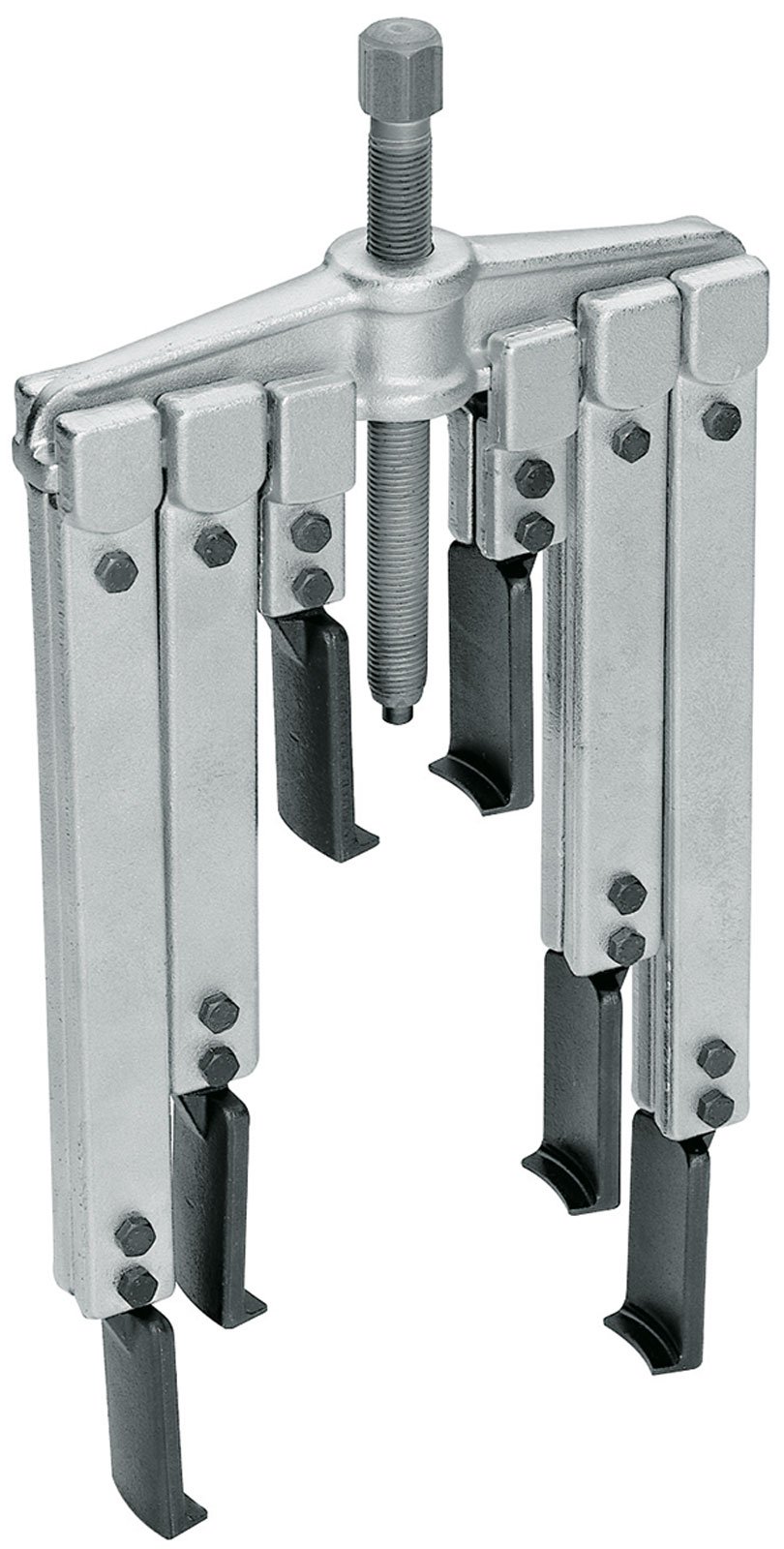 GEDORE 1.06/AS Puller Set with 6 Hooks 130x100/200/250 mm 100/200/250