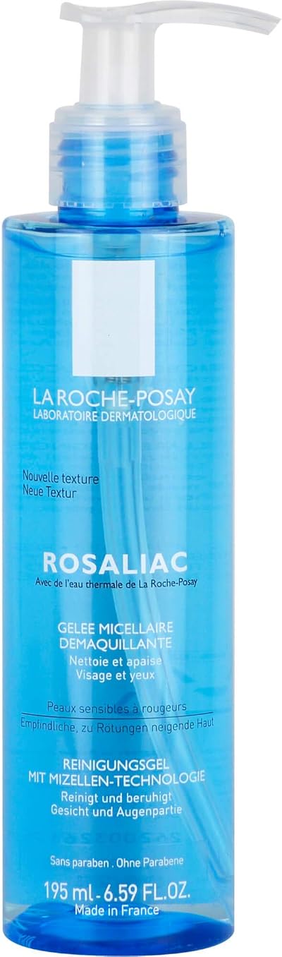 La Roche-Posay Toleriane Rosaliac Make-Up Remover 195ml for Dry Redness-Prone