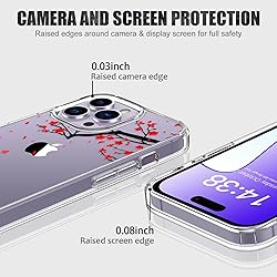 LUHOURI for iPhone 15 Pro Max Case with Screen