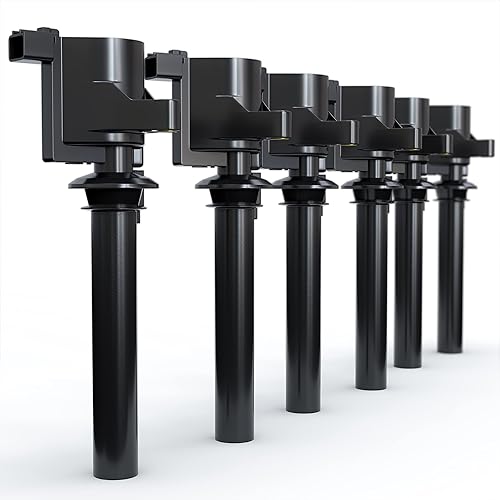 6-Pack Ignition Coil Set For Ford, Mazda, Mercury 3.0L V6 - Compatible With Escape, Taurus, Tribute, Sable
