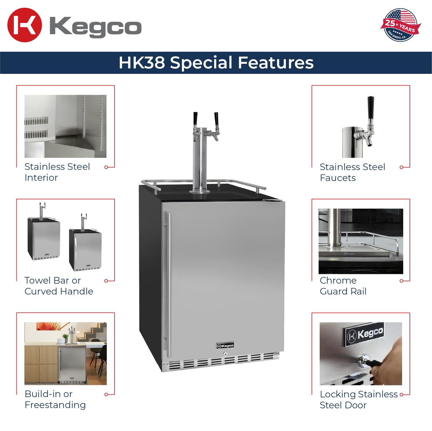 Kegco Kegerator 24