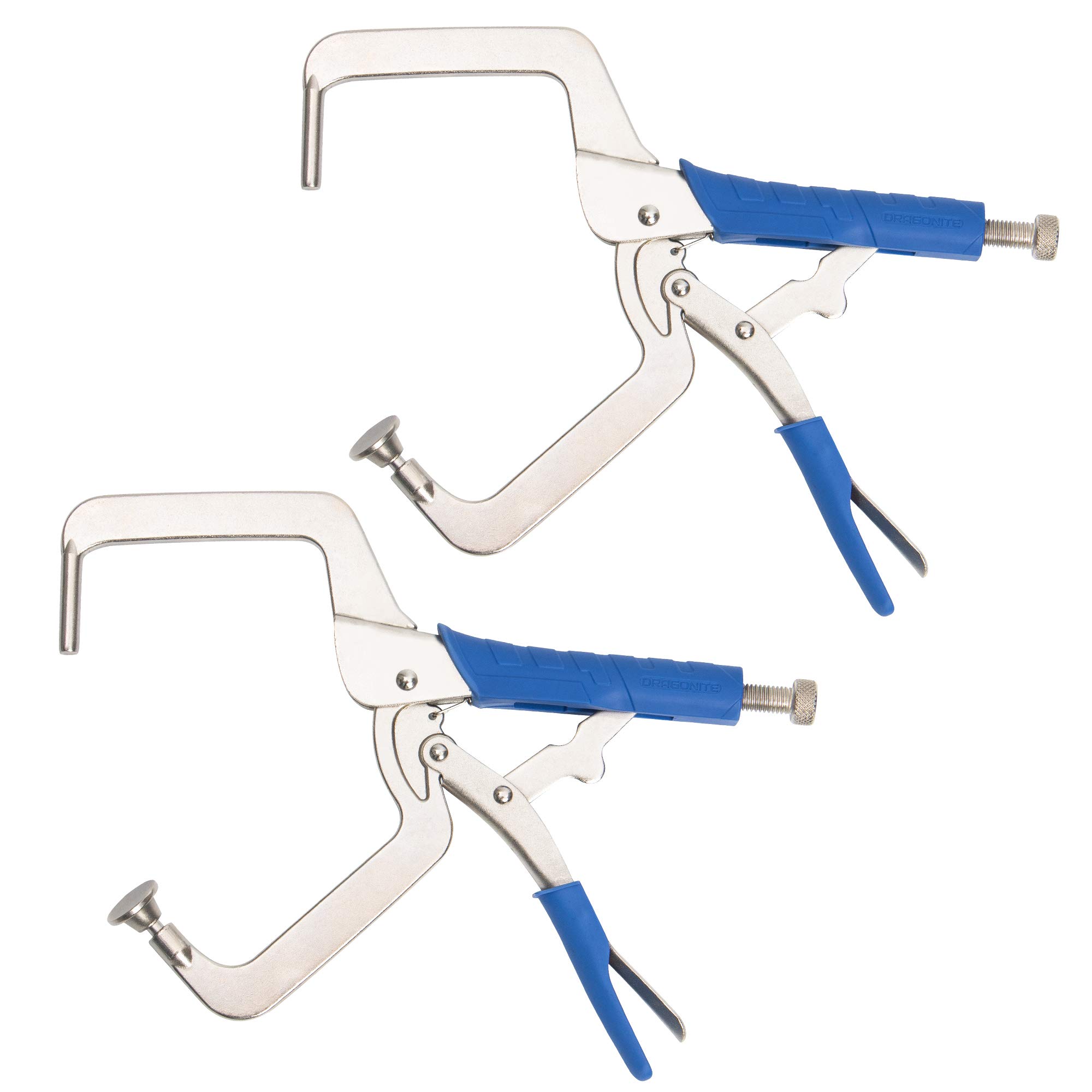 Photo 1 of DRAGONITE Pocket Hole Clamp, Quick Release 11 inch Right Angle Clamp Set, 90 Degree Corner Clamps For Woodworking And Pocket Hole Joinery, 2-Piece