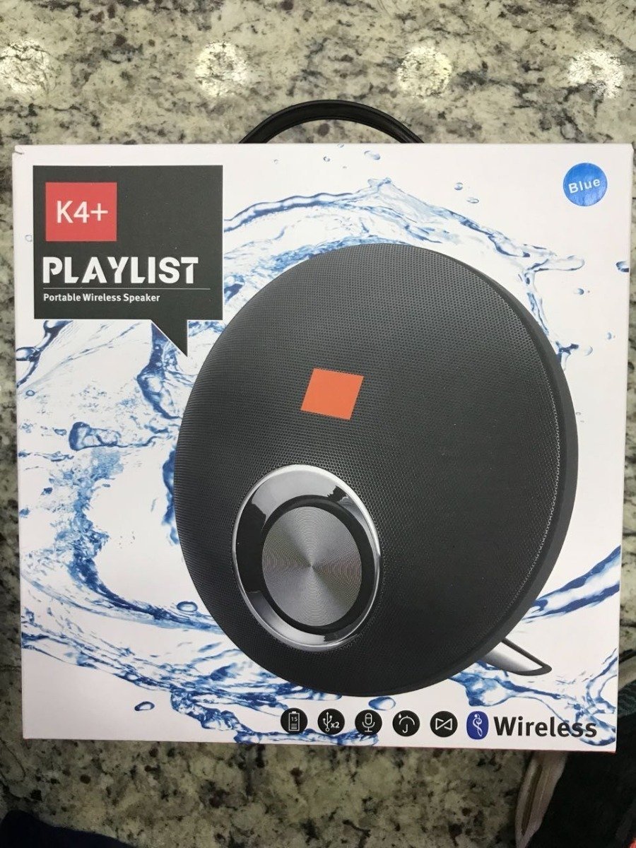 k4  playlist portable wireless speaker