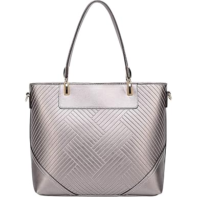 Style Strategy Handbags for Women Satchel Shoulder Tote Bags (Brown)