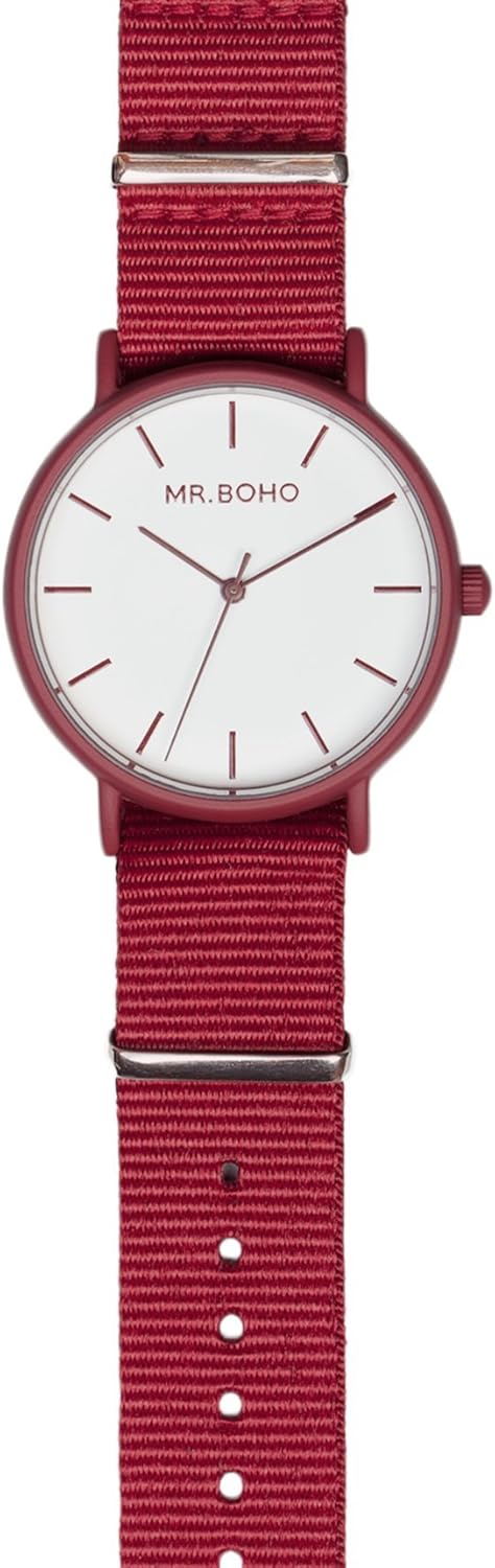 MR.BOHO Reloj Pearl Cherry Gomato: Amazon.es: Relojes