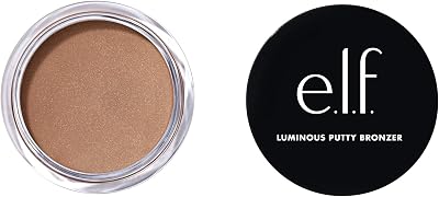 e.l.f. Luminous Putty Bronzer Lightweight Putty-to-Powder Radiant Finish