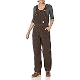 Carhartt Women's Loose Fit Washed Duck Insulated Biberall