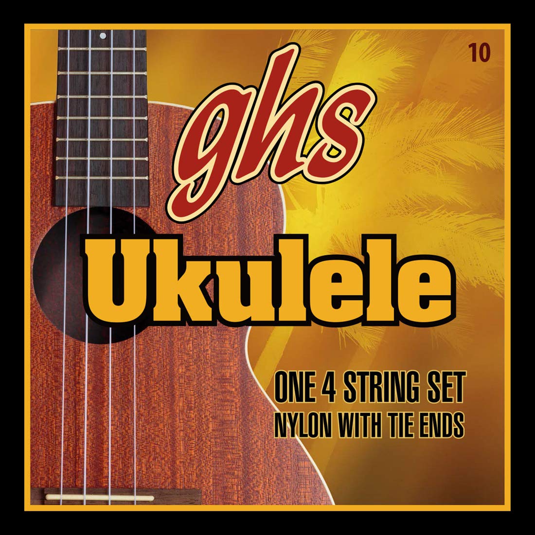 ghs ウクレレ弦 STANDARD UKULELE/スタンダードウクレレ クリアナイロン #10商品画像