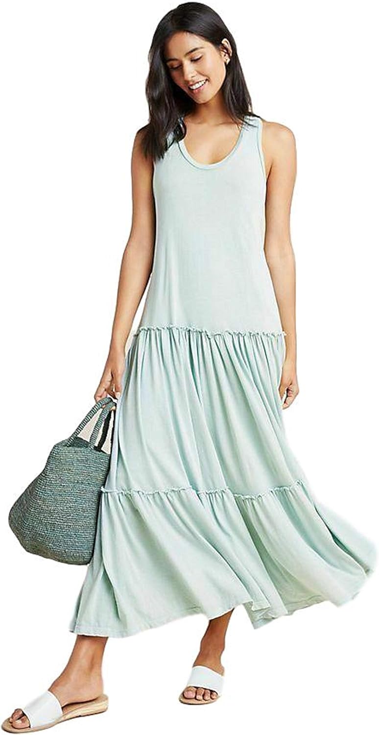 sundry peasant midi dress