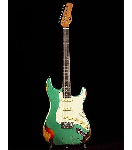 Amazon.com: Vola Guitarra Eléctrica Vasti PDM J2 Oro Rosa