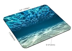 Mouse Pad, Underwater Ocean Mouse Pad, Washable
