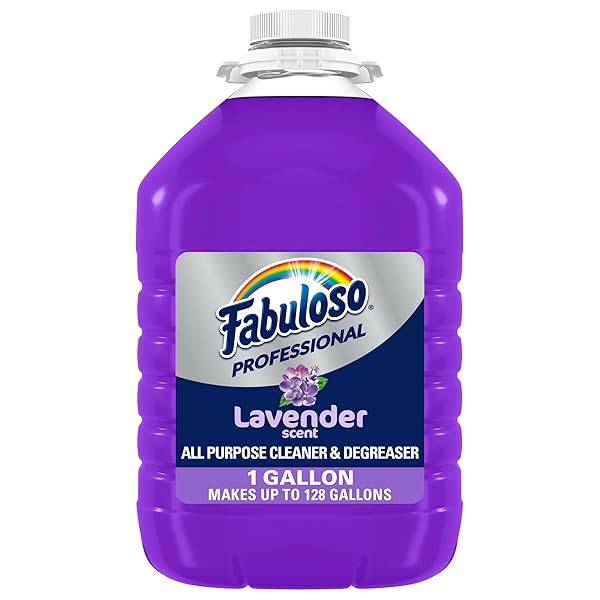 FABULOSO PROFESSIONAL ALL PURPOSE CLEANER & DEGREASER – LAVENDER, 1 GALLON (PACK OF 1)