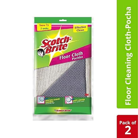 Scotch-Brite ? Floor Cleaning Cloth-Pocha  (2Pcs)