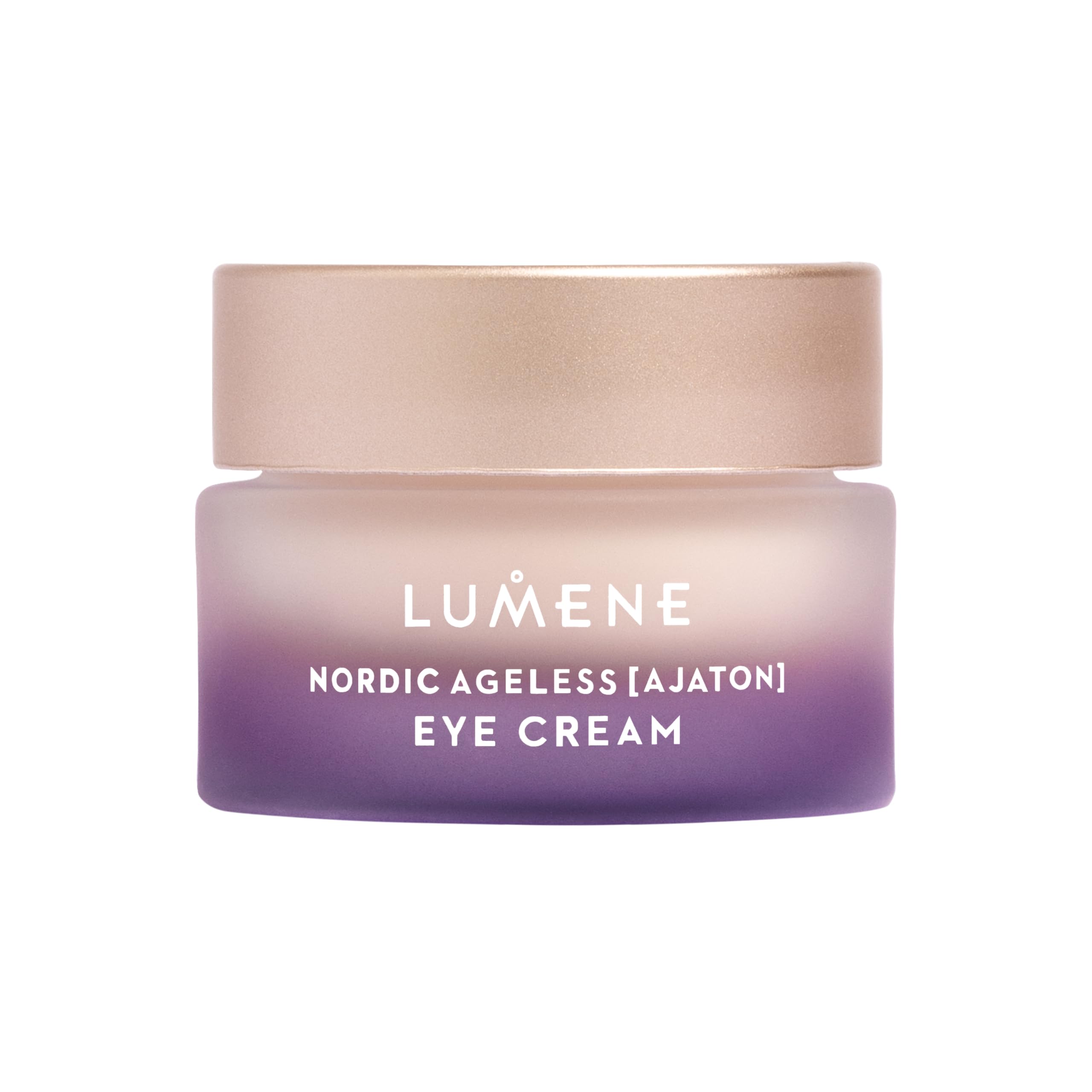 LUMENE [AJATON] Nordic Ageless Eye Cream | Firms, Smooths & Hydrates Delicate Eye Area | With Nordic Birch Sap & Hyaluronic Acid |Wrinkle Prevention for Mature Skin | Vegan | 15 ml
