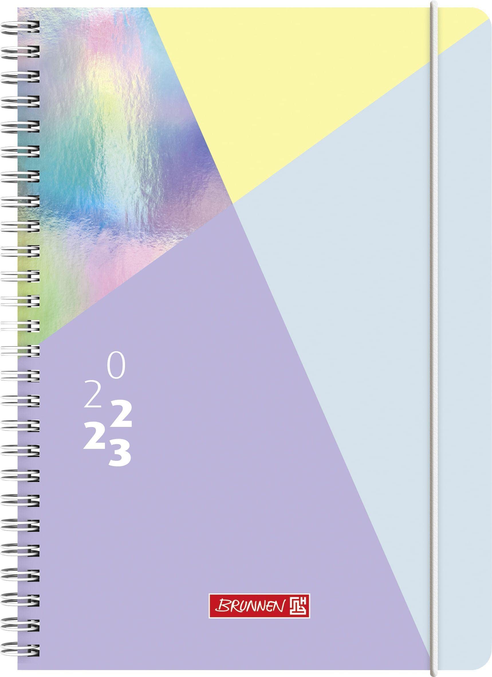 BRUNNEN Intoxicate 2022/2023 A5 School Diary 2 Pages = 1 Week