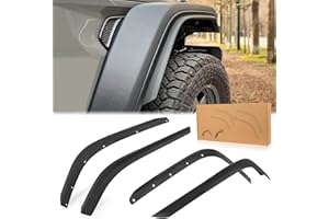 MAIKER OFF ROAD Front & Rear Fender Flares Compatible with 2020-2024 Jeep Wrangler Gladiator JT Mojave & Rubicon, Off-Road Wheel Flares Liner 4 PCS
