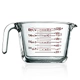 NutriChef High Borosilicate Glass Measuring Cup