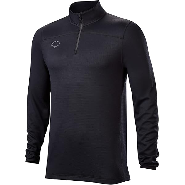 T-shirt à manches longues noir conçu comme couche de base | Vêtements de moto