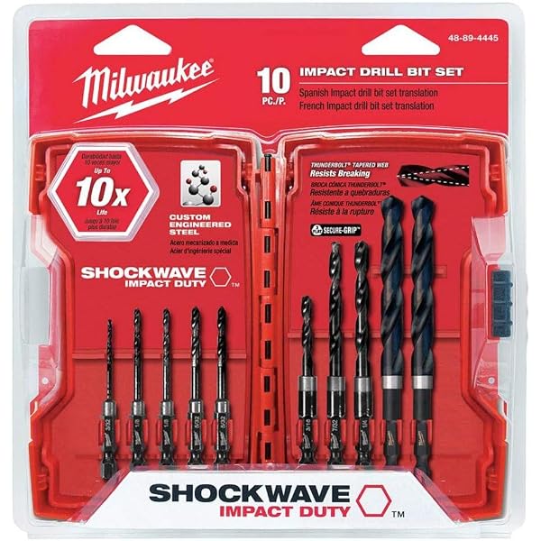 Shockwave Hex Shank Drill Bit Set 