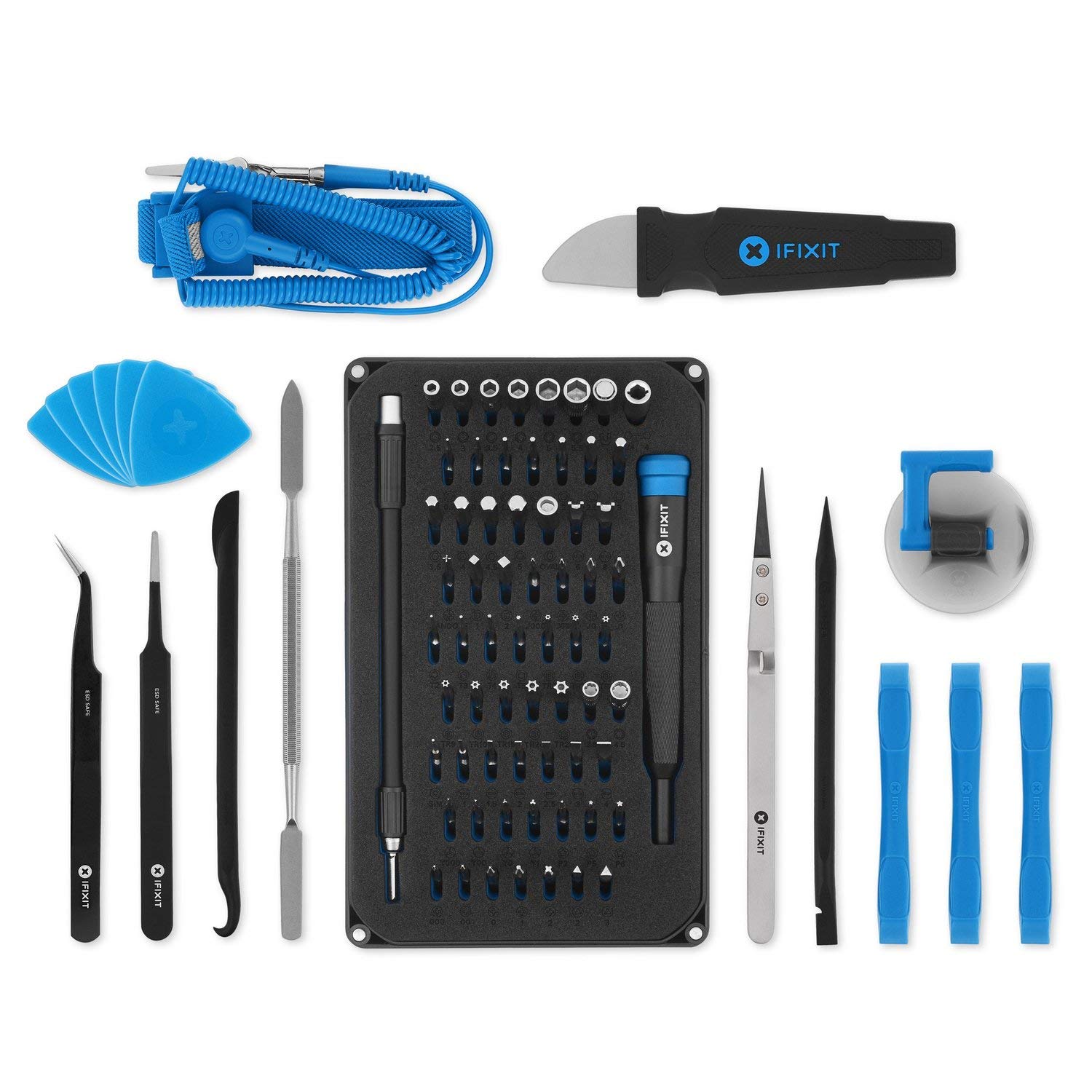 iFixit Pro Tech Toolkit, Repair ToolSet with 64 Precision bits (4 mm