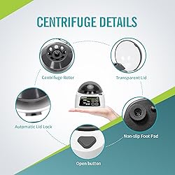 Mini Centrifuge Machine LCD Digital Display
