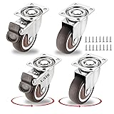 1.5 Inch Caster Wheels for Small Furniture Heavy