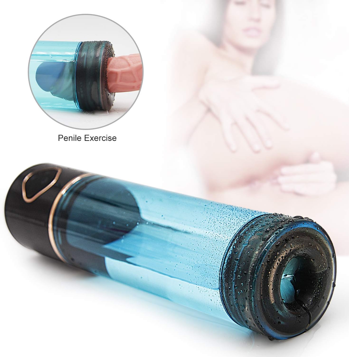 USB Charging Automatic Piston Cup Lifelike Masturabation Cup Electronic Massage Cup Sexy Underwear for Men Pocket Puss-ey Stroker Pussy Male Strong Sucking Vibrating Toys Adult Device for Men