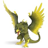 Schleich Eldrador Creatures - 6" Jungle Raptor Figurine Toy with Moveable Wings - Parrot Fantasy Toys - Bird Beast Figure for Boys and Girls - Imaginative Play Monster Toys for Kids Ages 7+ | 70854