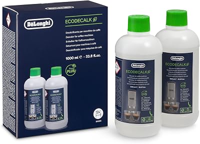 DeLonghi Original EcoDecalk Descaler 2x500 ml Universal Descaler DLSC502