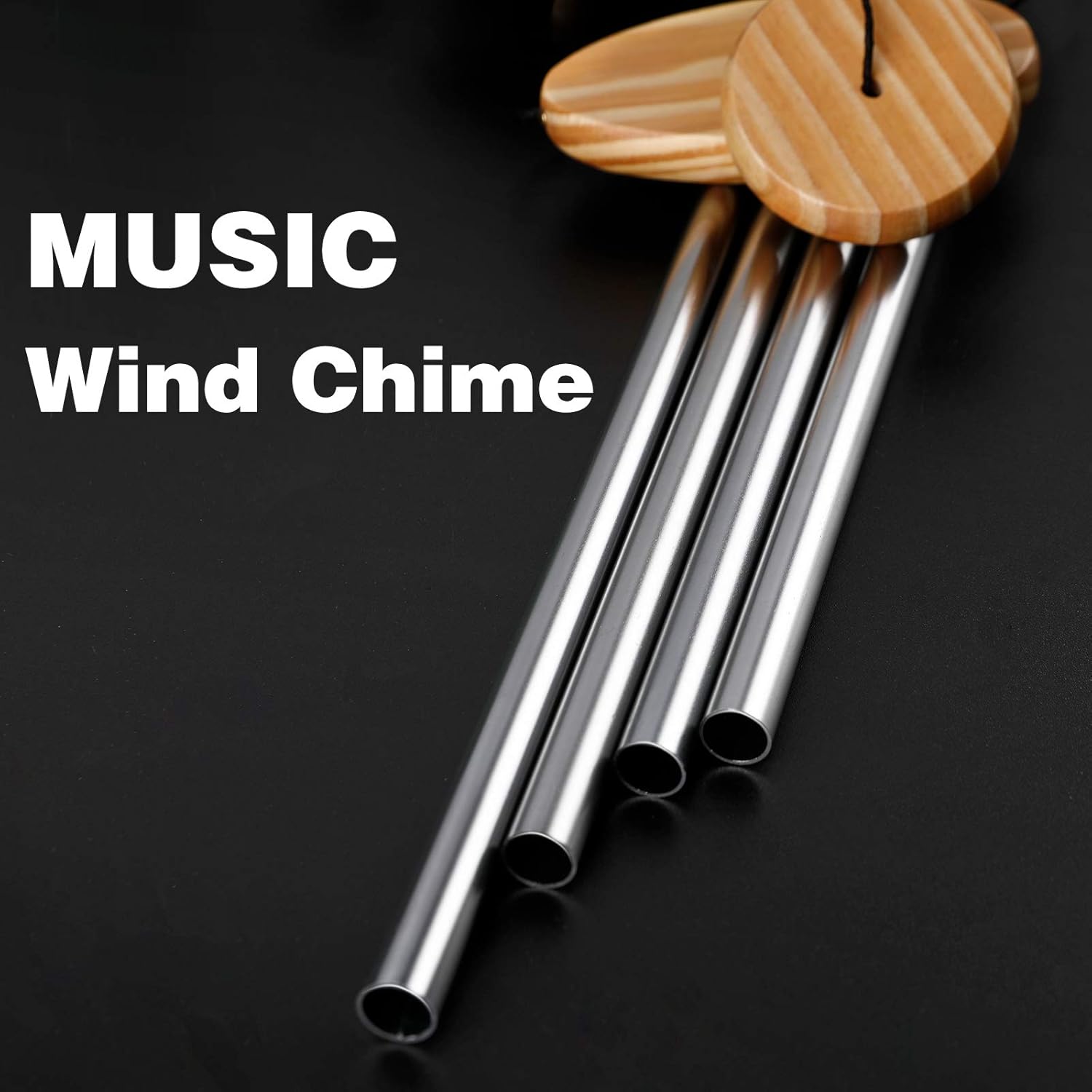 DesGully Wind Chimes, Hummingbird Solar Wind Chimes for Outside, Aluminum Tubes Memorial Wind Bell for Garden/Patio Decor Thanksgiving Gifts for Mom, Wife, Grandma Neighbors(25 Inch Deep Tone) : Garden & Outdoor