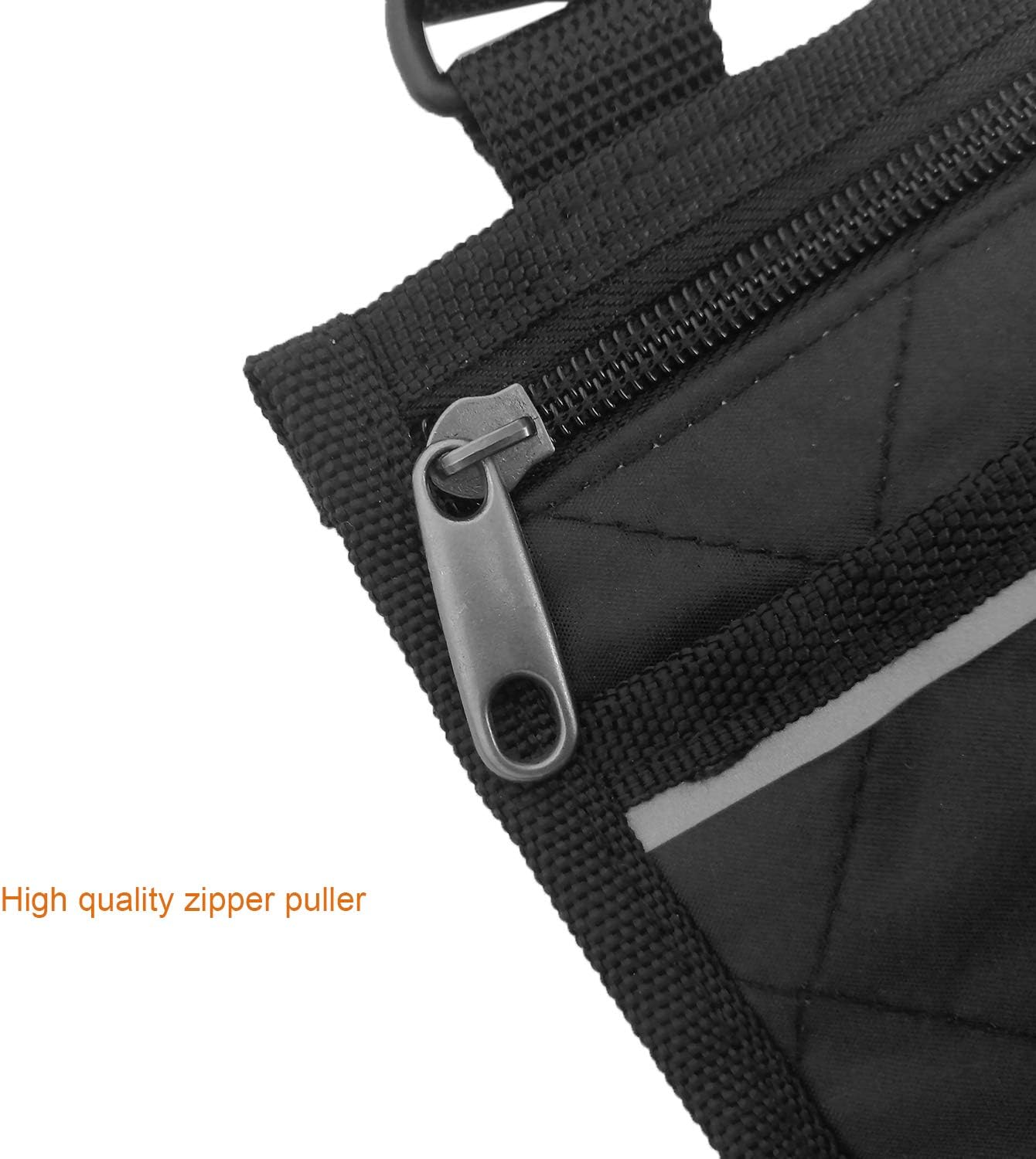 Wheelchair Side Bag with Pouches and Reflective Stripe, Wheelchair Armrest Side Organizer for Electric Wheelchairs, Manual Wheelchair, Lightweight and Easy to Use (Brown): Health & Personal Care