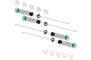 Upgraded W11130362 MVWC565FW2 MVWC565FW1 WTW5000DW2 WTW5000DW3 WTW5000DW1 MVWX655DW1 Washer Suspension Rod Kit fit for Maytag Whirlpool W10594080 W10735786 W10748956 23-1/2" Heavy Duty LUXRILIX