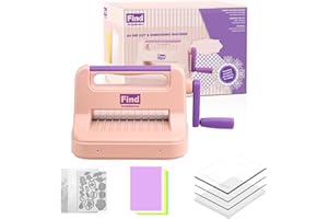 Find Scrapblooms Die Cut Machine,Manual Embossing Machine for Cardmaking,Scrapbooking with Gift Box,6in Openning