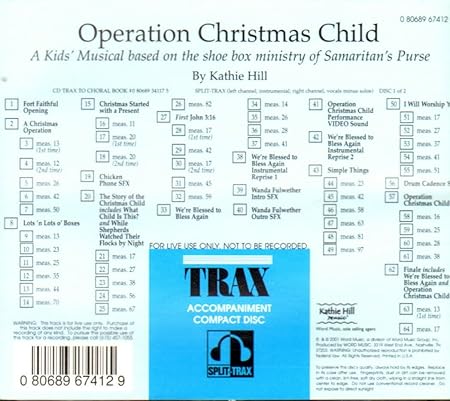 operation christmas child musical